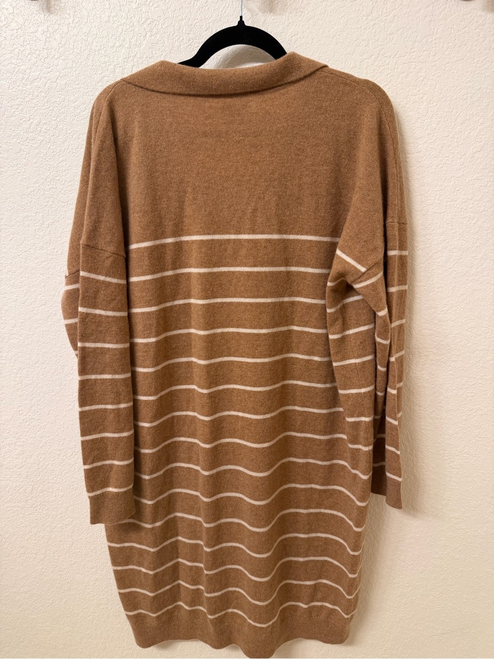 NWT Garnett Hill Frida Cashmere Polo Dress XL 100% Cashmere - Picture 3 of 7